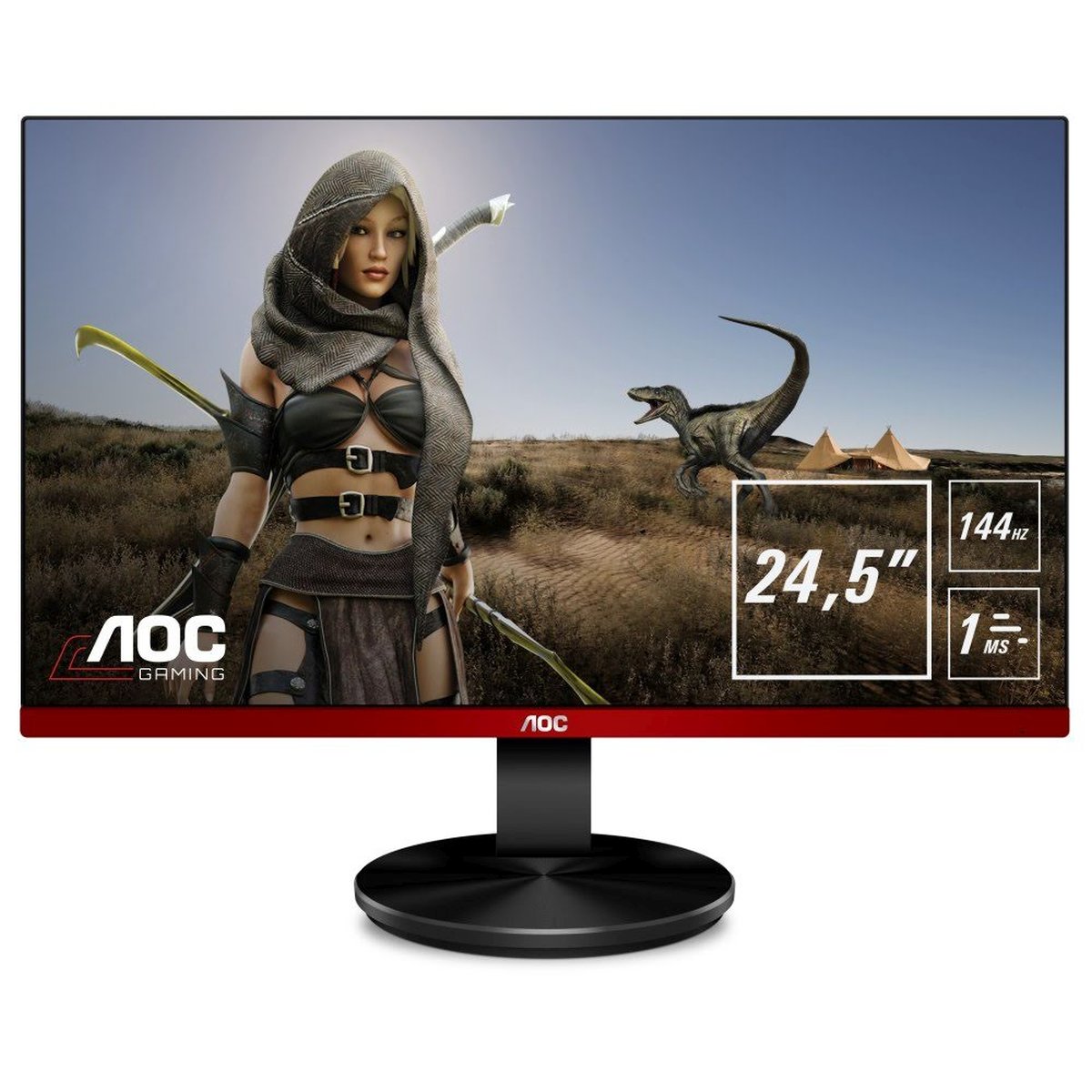 AOC обяви достъпен гейминг монитор със 144 Hz, AMD Radeon FreeSync и време за реакция 1 ms