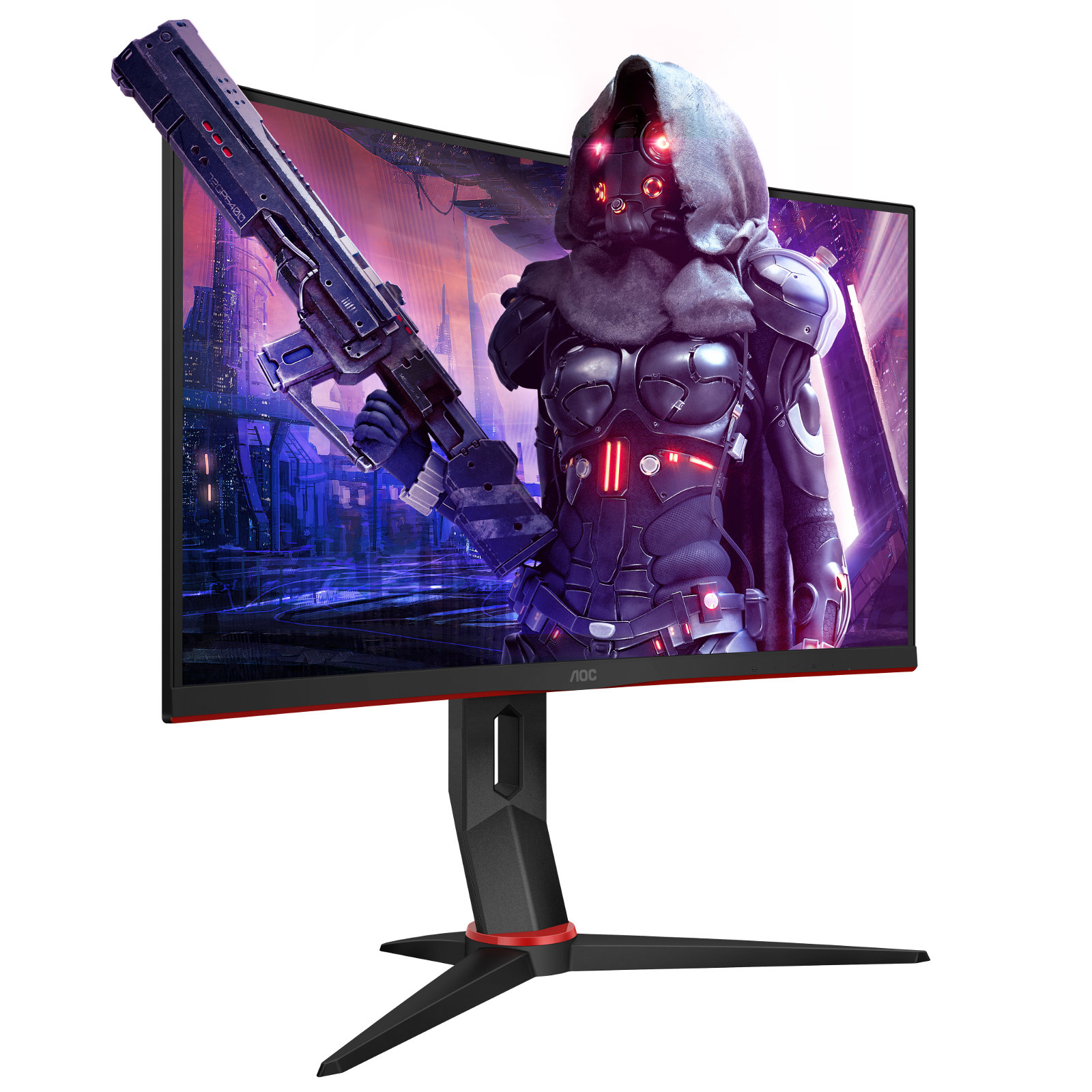 AOC обявява четири нови геймърски дисплея с 165 Hz извивка 1500R