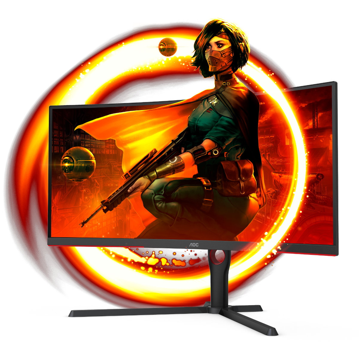 Мониторите от серията AOC GAMING G3 със 165 Hz и 1000R извивка