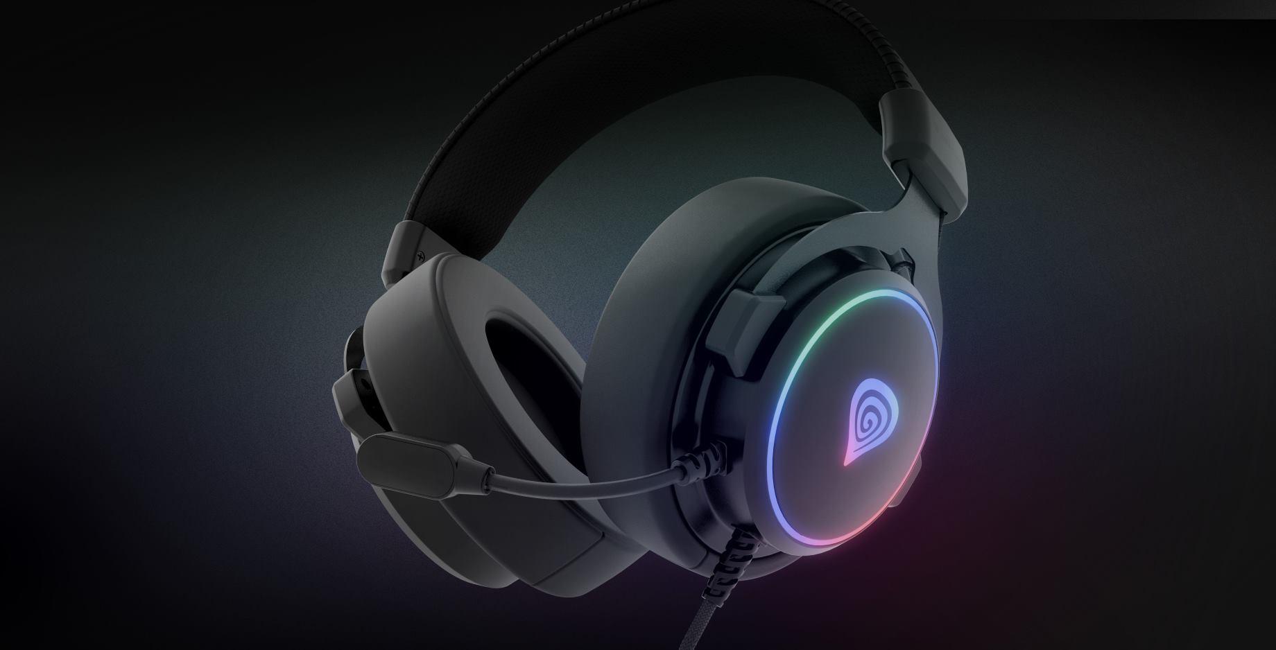 Ревю на GENESIS Neon 764 – геймърски слушалки с кристален звук, сгъваем дизайн и ENC технология