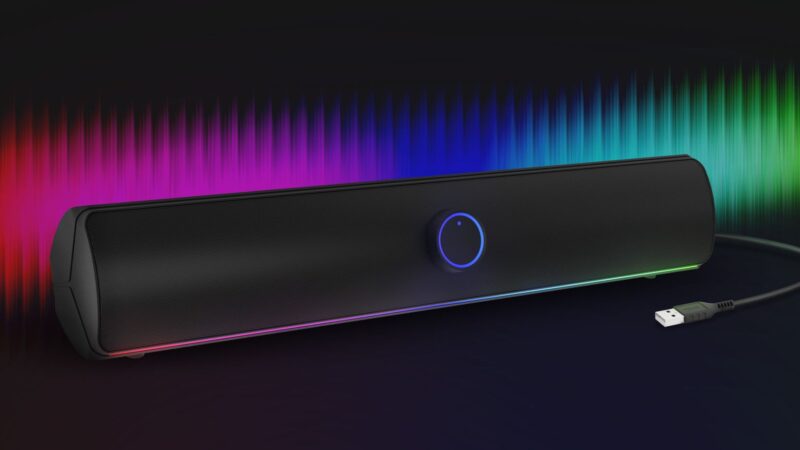 Helium 312BT – компактен саундбар с Bluetooth 5.2 и RGB подсветка (Ревю)