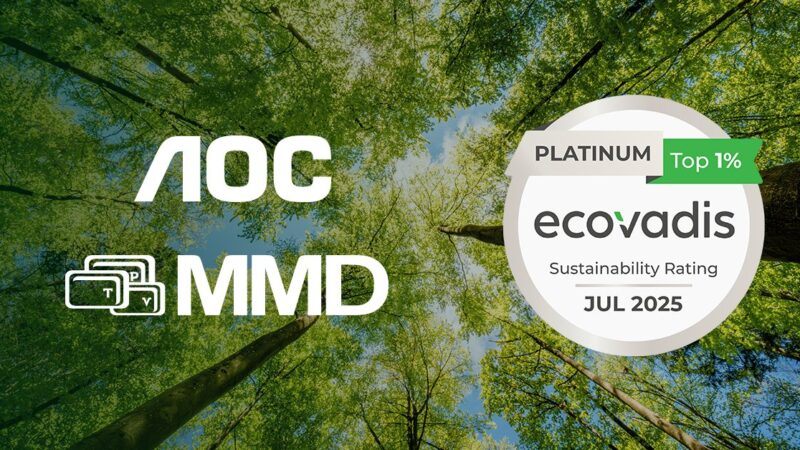 TPV Technology получи платинен рейтинг за устойчивост от EcoVadis