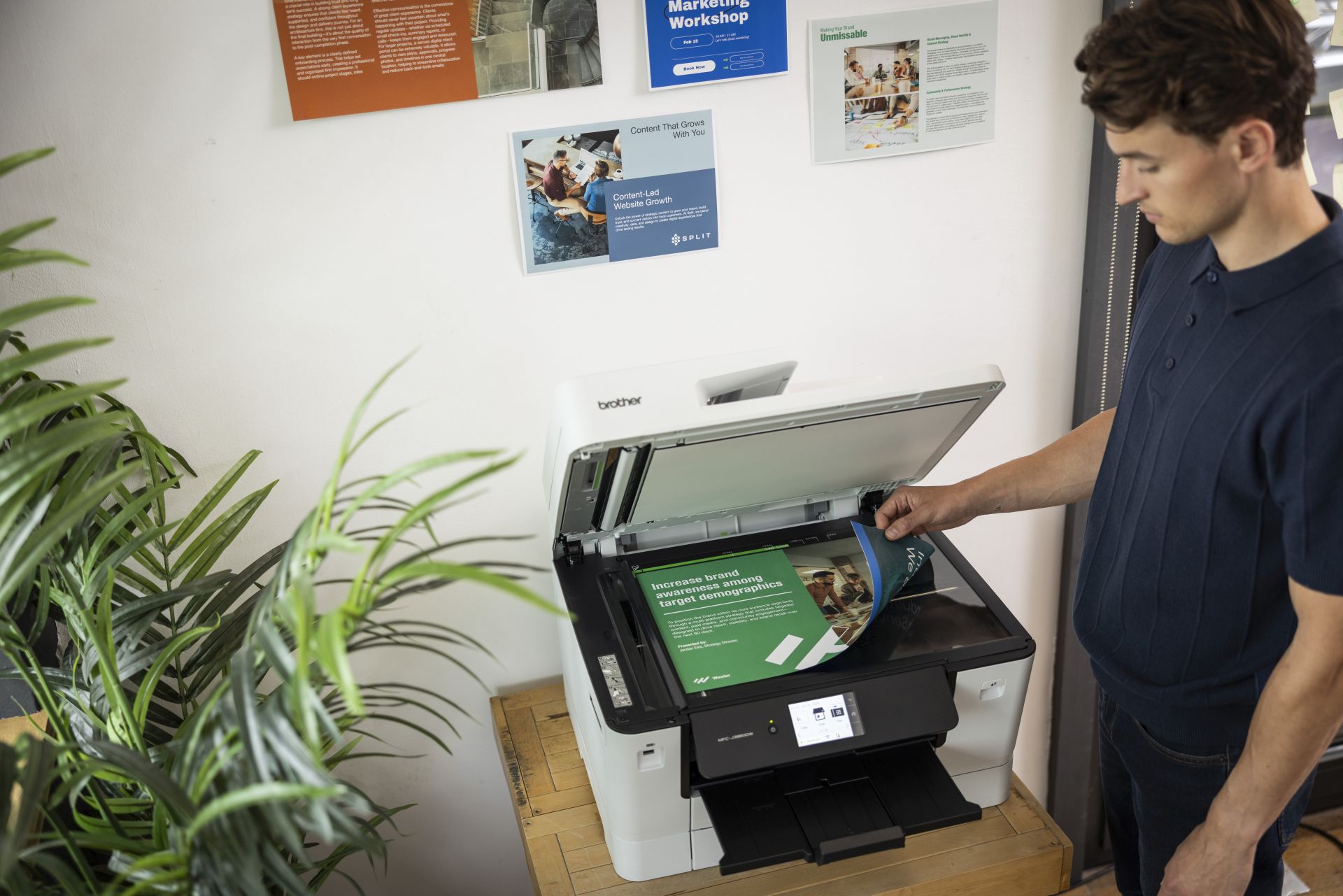 Brother представя новата серия мастиленоструйни принтери A3 Business Smart, предлагаща висока производителност и интелигентни функции