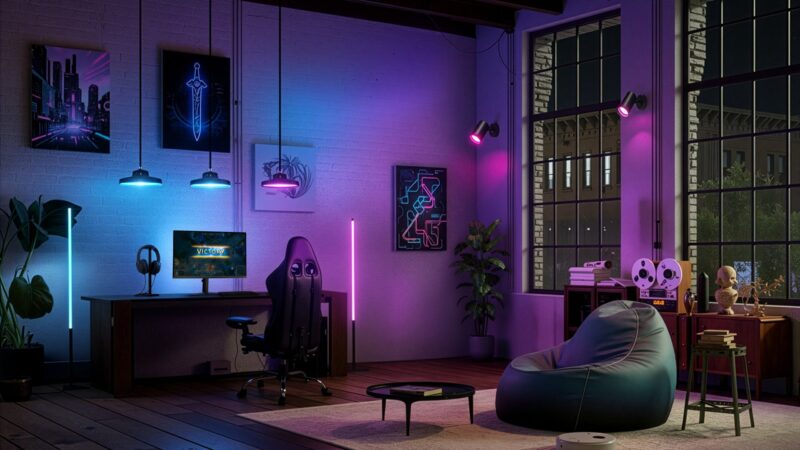 Philips Evnia представя AmbiScape за цялостна синхронизация на осветлението в гейминга